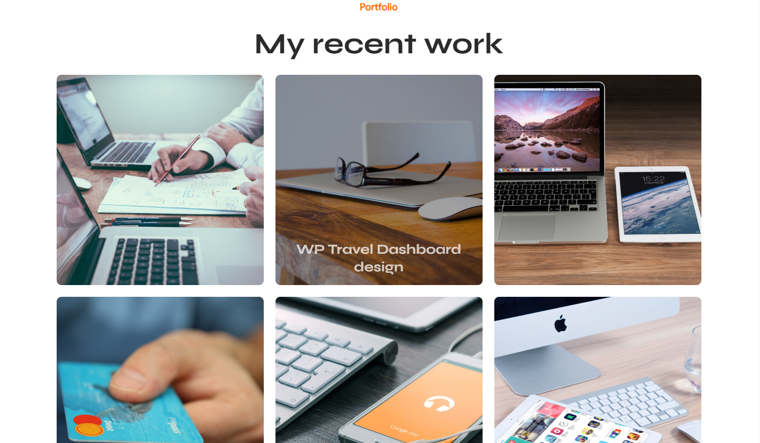 WENS Portfolio – Clean & Minimal Portfolio WordPress Theme - Image 3