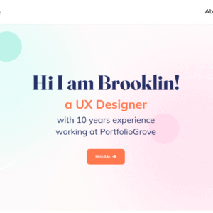 PortfolioGrove – Elegant WordPress Theme for Creative Portfolios