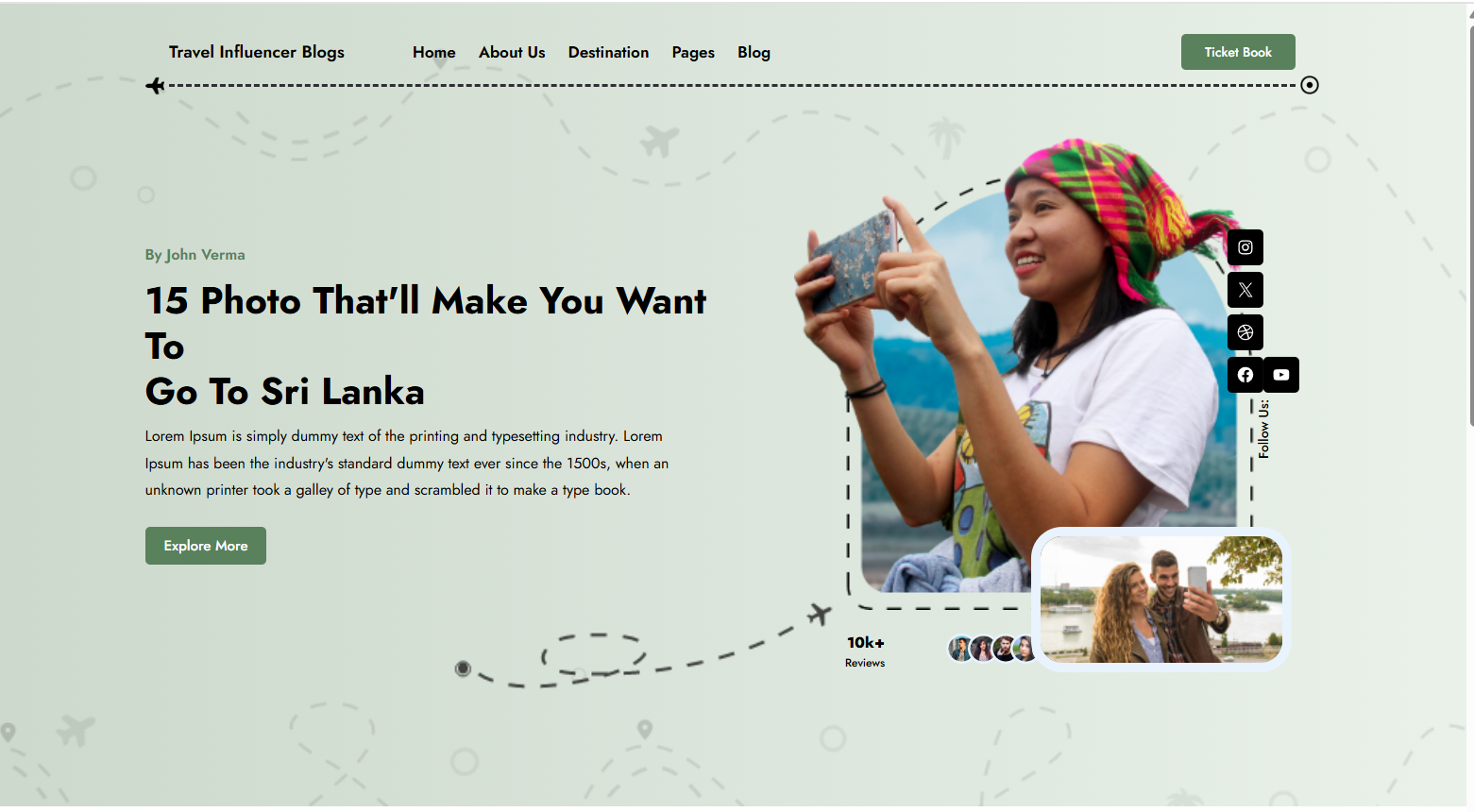 Travel Influencer Blogs