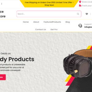 Ecommerce Gadget Store